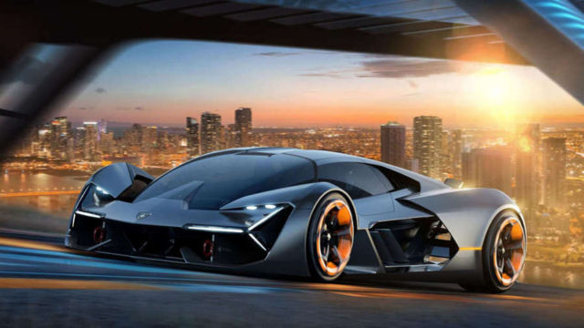 Lamborghini Terzo Millennio EV supercar concept