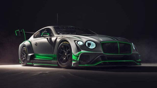 Bentley Continental GT3 race car