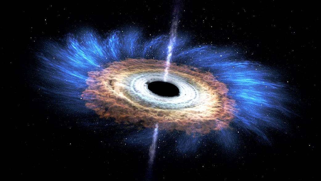 Star Wanders too close to a giant Black Hole