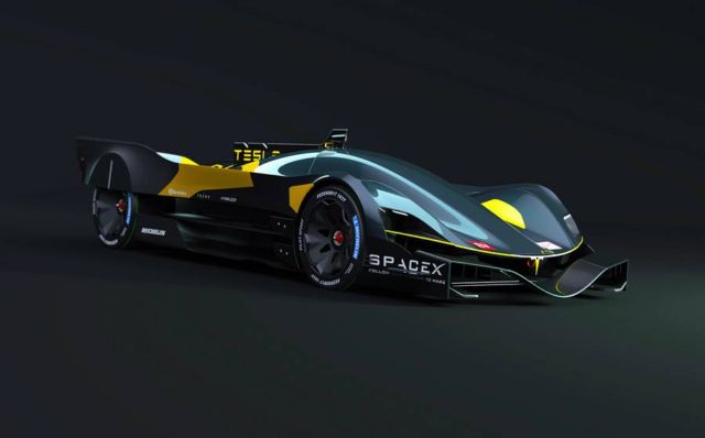 Tesla Le Mans 2030 car concept 
