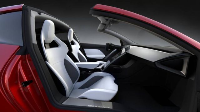 Tesla Roadster Electric supercar (5)