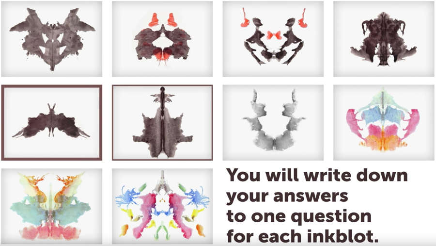 The stunning Rorschach Test will reveal the Truth About You