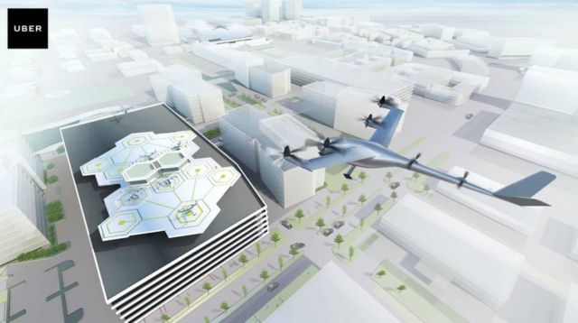 Uber gets NASA to create flying taxis (3)