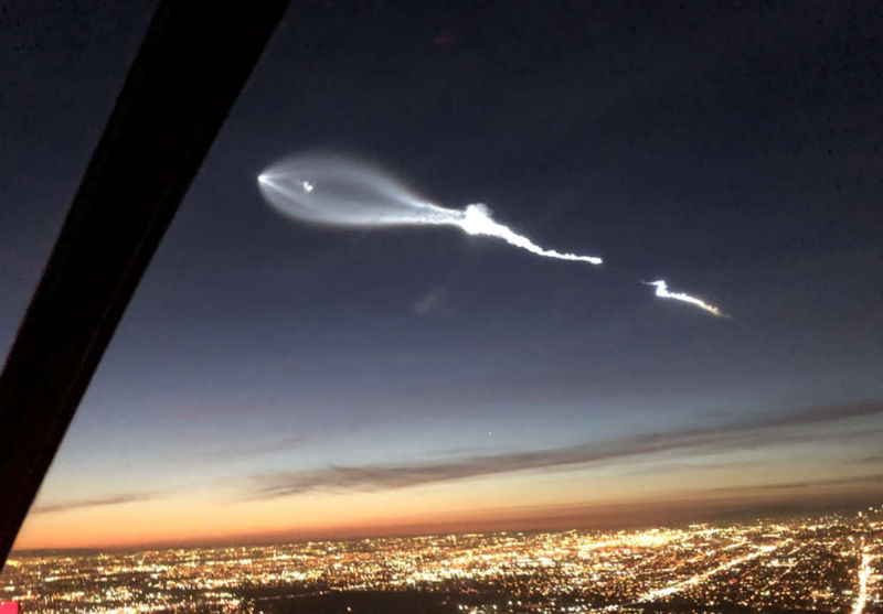 Majestic Plume over Southern California | WordlessTech