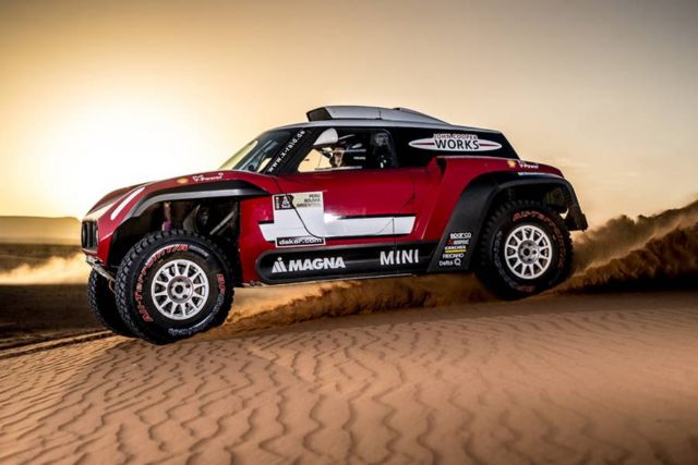 Mini unveils new buggy for 2018 Dakar Rally 