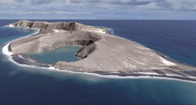 The Birth of a New Island in the South Pacific 