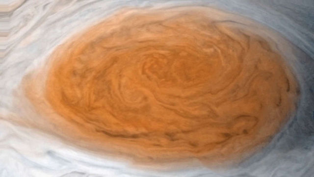 The Great Red Spot Plunge