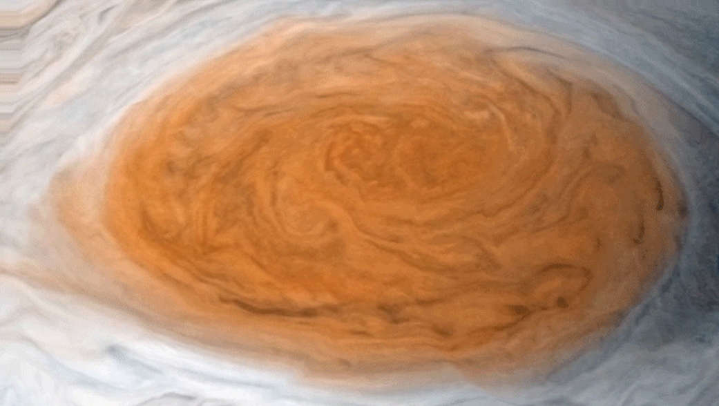 The Great Red Spot Plunge