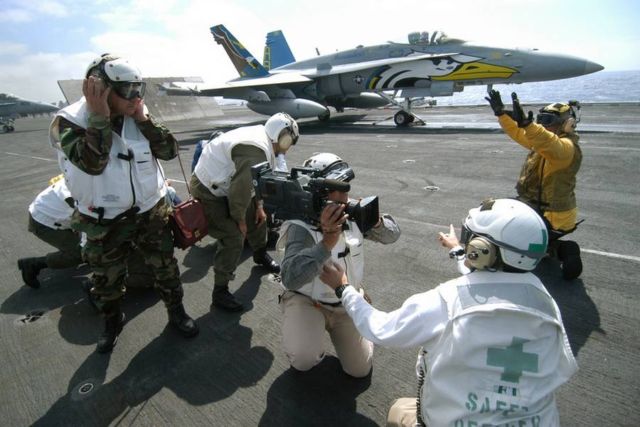 The color-coded uniforms of US Aircraft Carrier Crews (2)