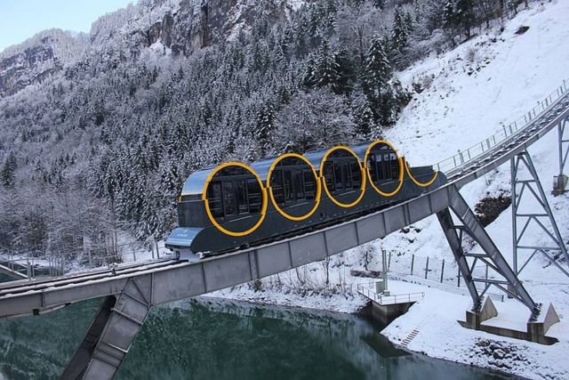World’s steepest funicular railway