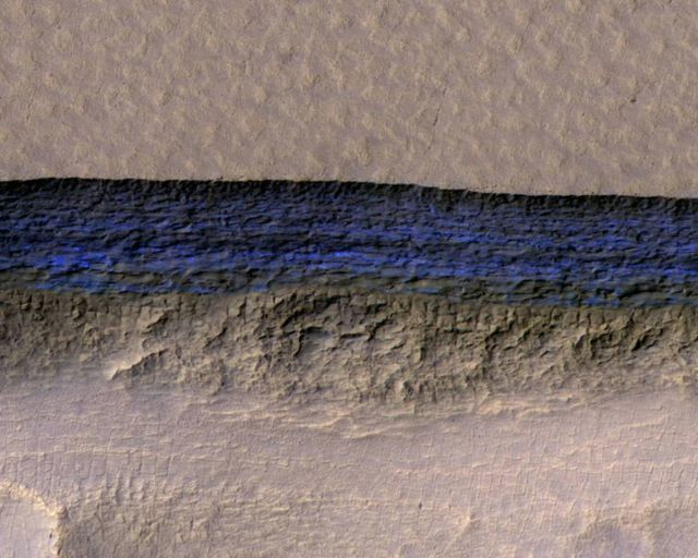 Huge underground Ice sheets found on Mars