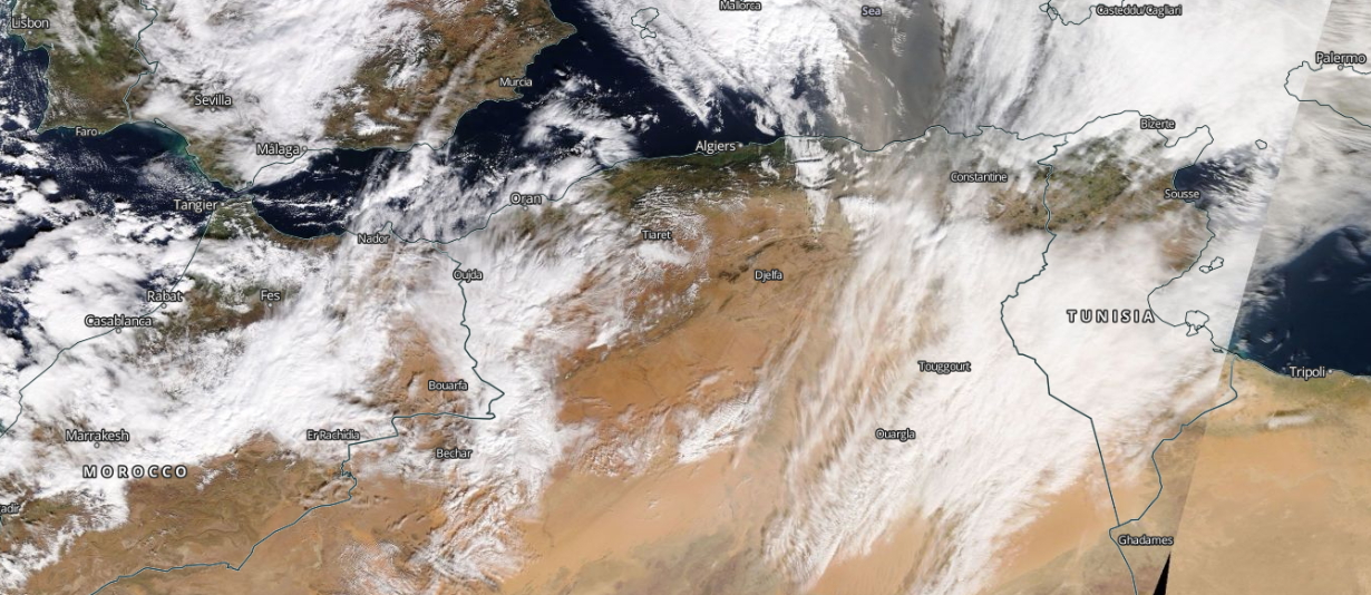 It Snowed in the Sahara