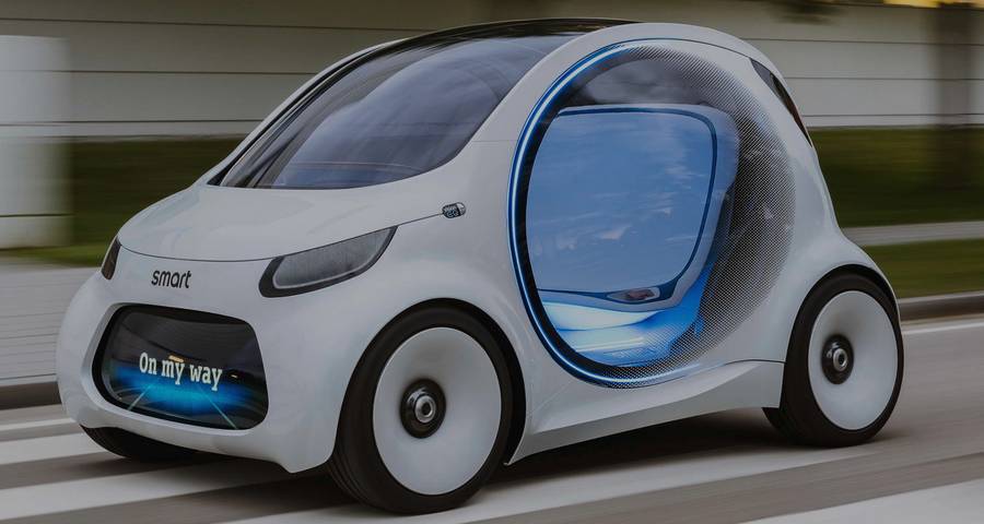 Mercedes-Benz Smart Vision EQ concept first ride