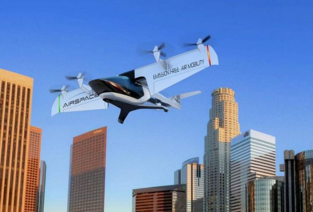 AirSpaceX’s Autonomous Electric Flying Taxi