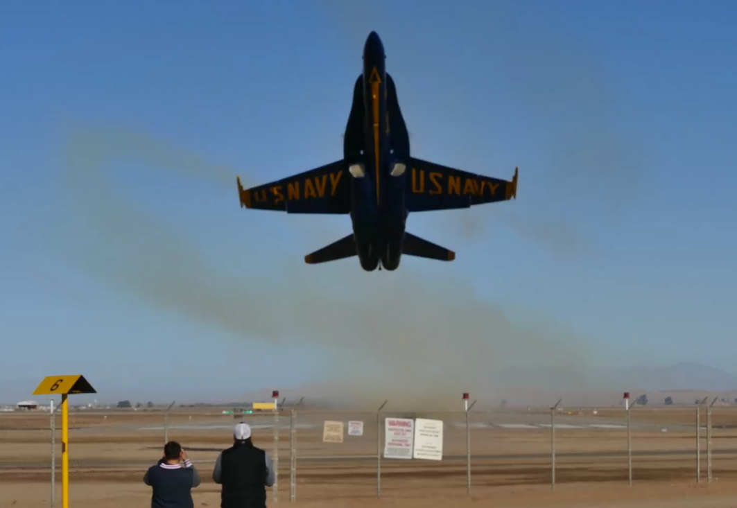 Blue Angels Solo Takeoff