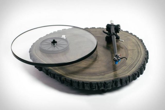 Audiowood Barky Turntable 