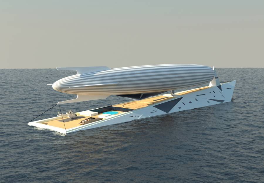 Dare to Dream Superyacht with Airship (6)