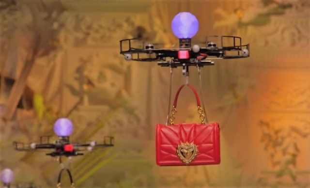 Drones present Dolce & Gabbana's new Bags