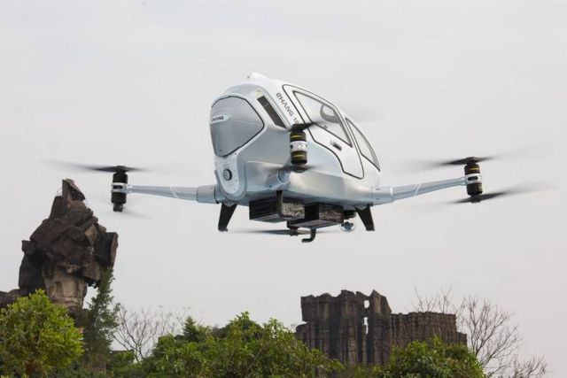 EHang 184 Autonomous passenger Drone (1)