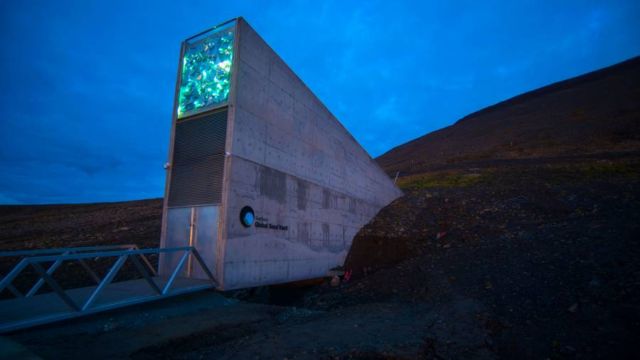 Arctic seed vault