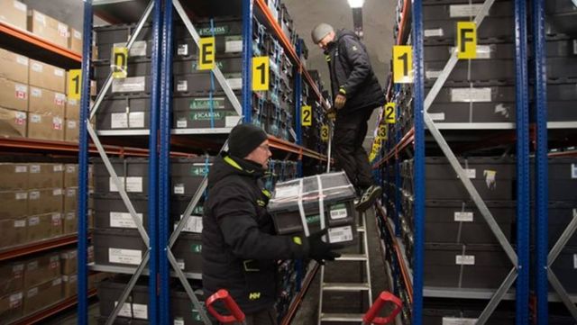 Arctic seed vault 