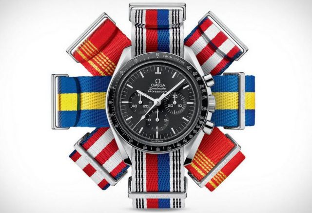 Omega new 'NATO' Flag Straps