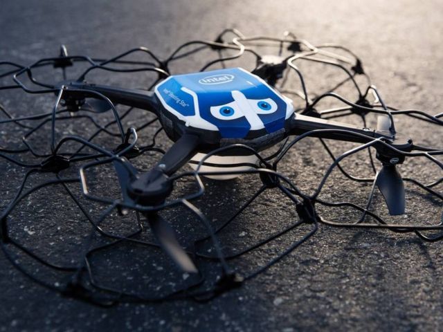 Intel's Shooting Star drones 