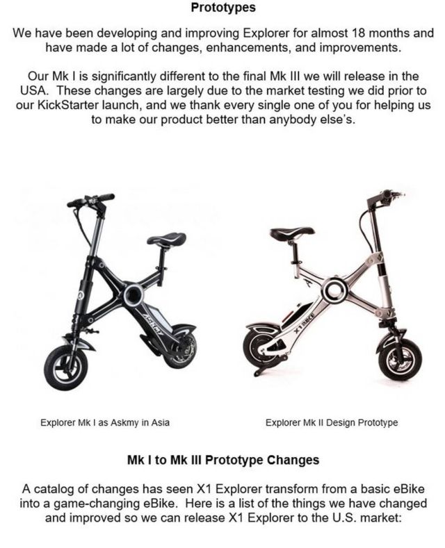 X1 Explorer Electric folding eBike (1)