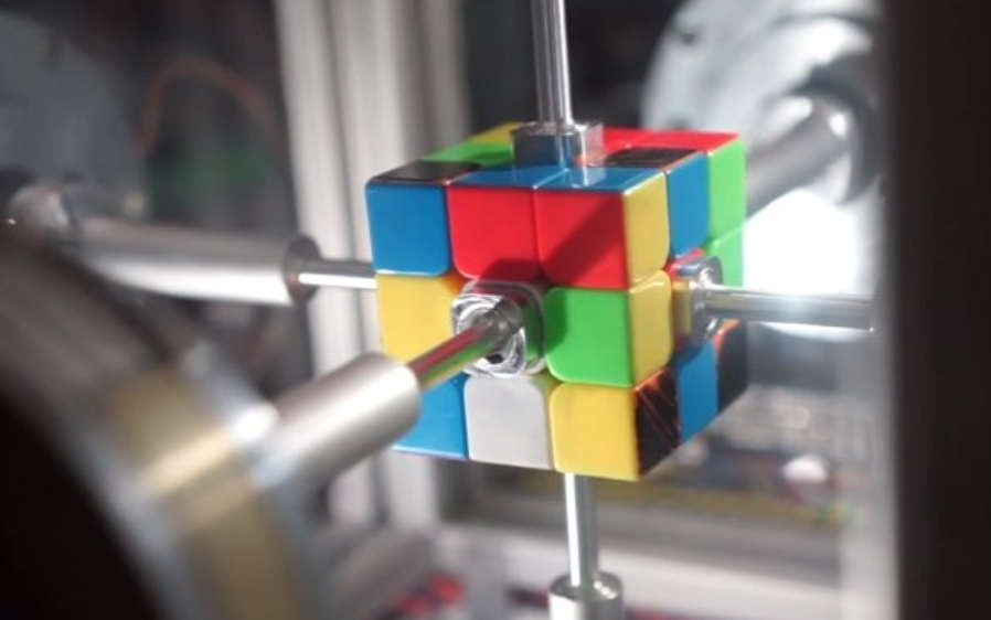0.38 Second Rubik's Cube Solve