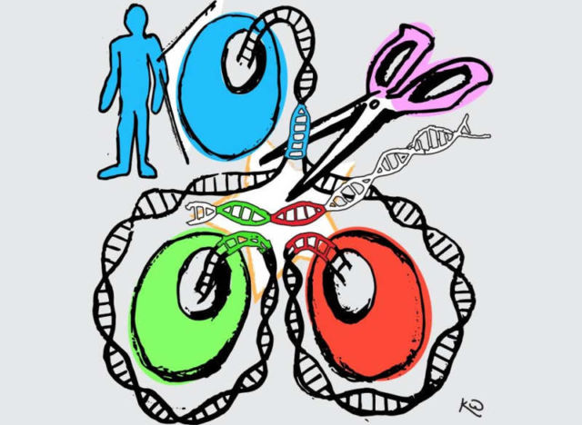 A new Gene editing method with absolute precision