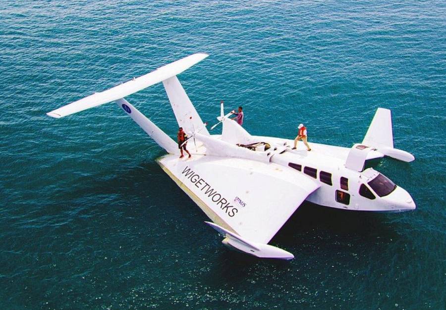 Airfish 8 Flying Boat | wordlessTech