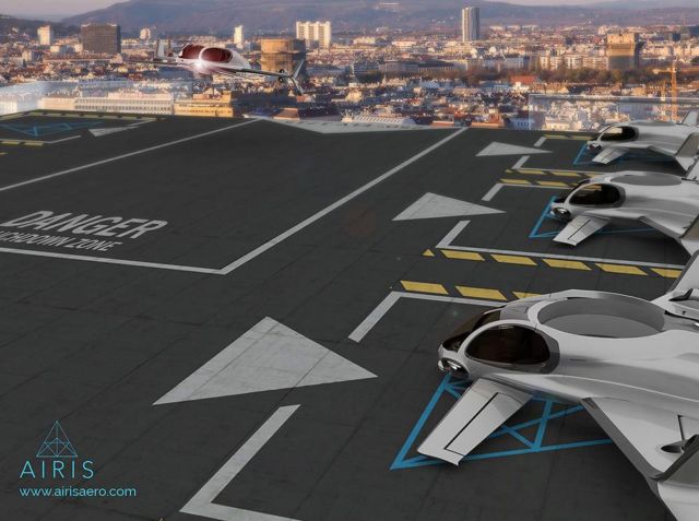 AirisOne autonomous 'air taxi' (2)