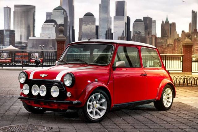 The Classic Mini Electric car 