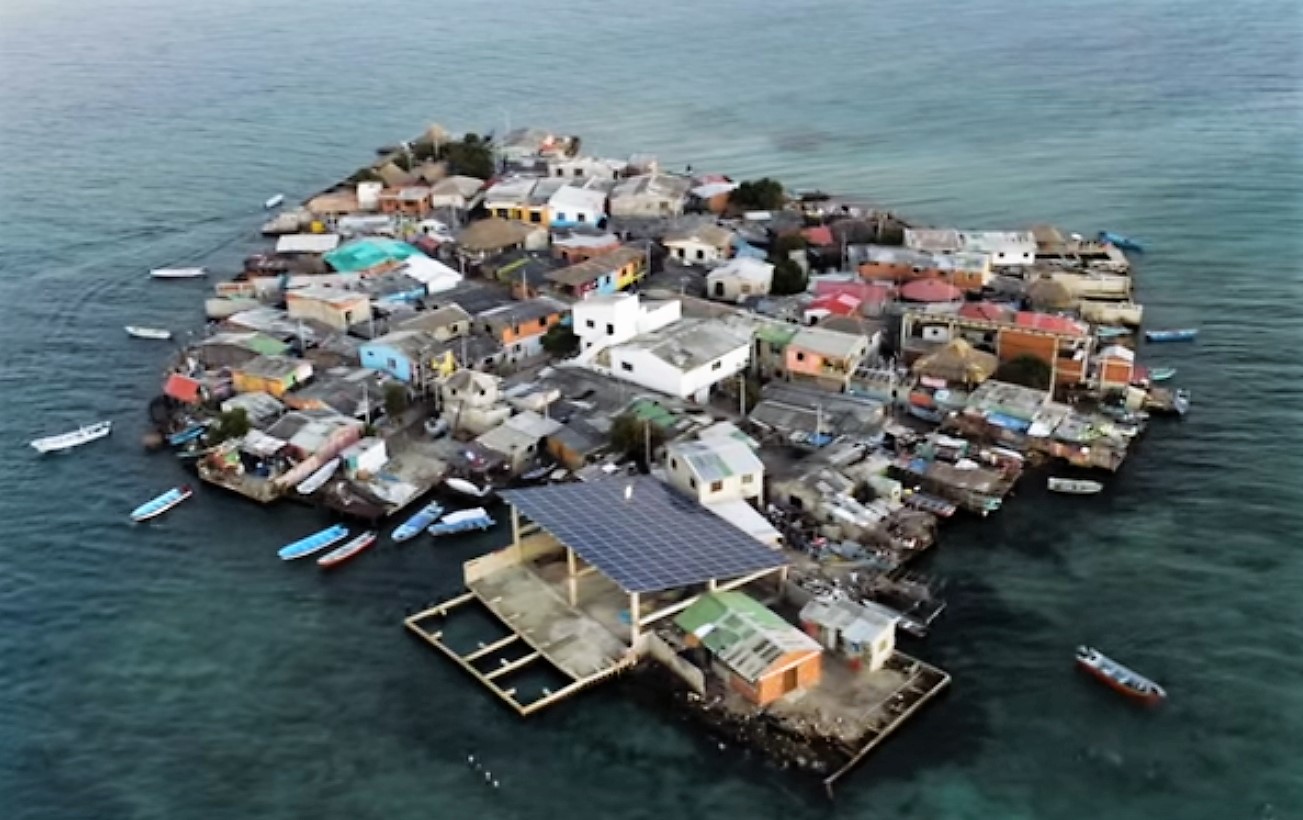 The most densely populated Island on Earth