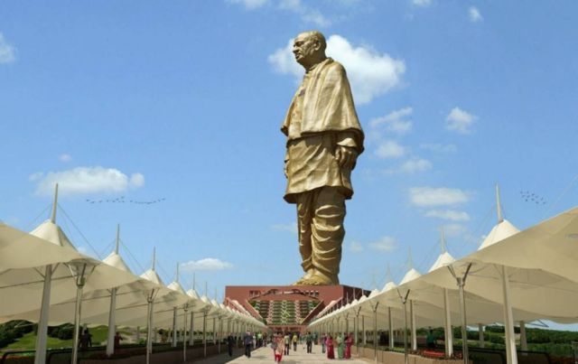 Statue of Unity the tallest Statue in the world