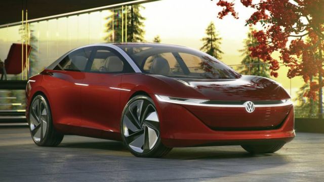 Volkswagen unveils I.D. Vizzion self-driving car 