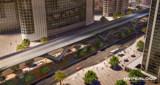 First Commercial Hyperloop System in the UAE 