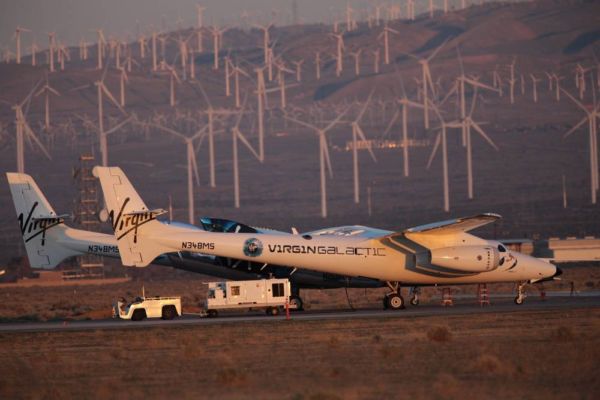 Virgin Galactic spaceplane completes rocket-powered flight ...