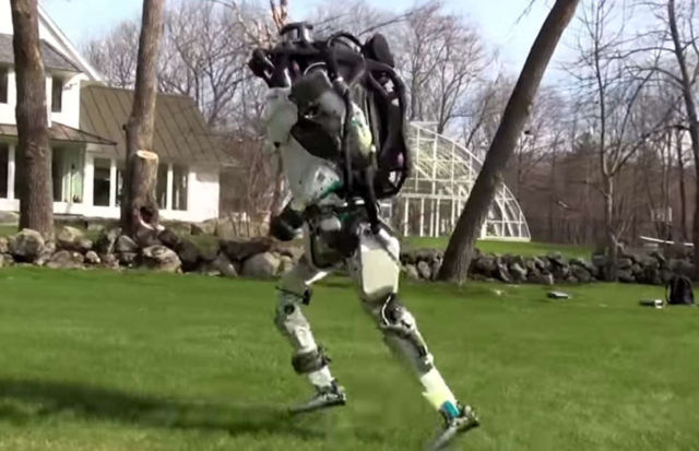 Atlas robot just went for a jog