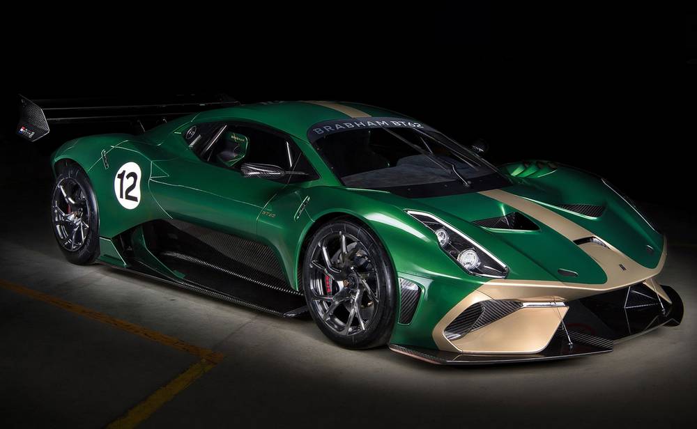 Brabham is back with the BT62 supercar