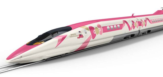 Japan's Hello Kitty bullet train