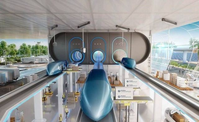 Richard Branson unveils new Dubai Hyperloop 