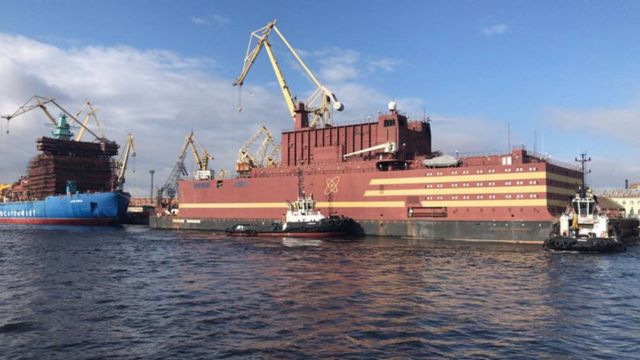 Russian Floating Nuclear power plant