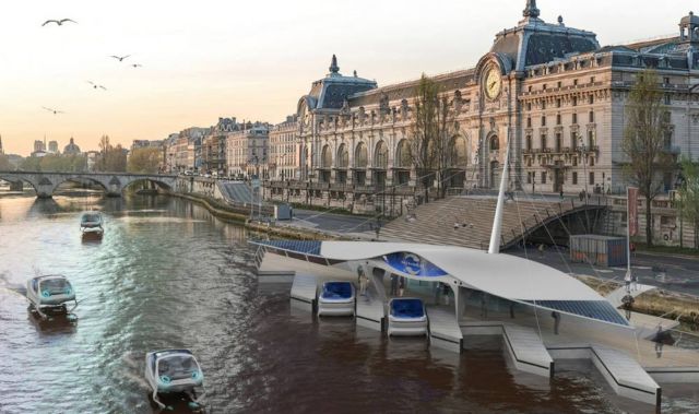 SeaBubbles Autonomous River Taxis 