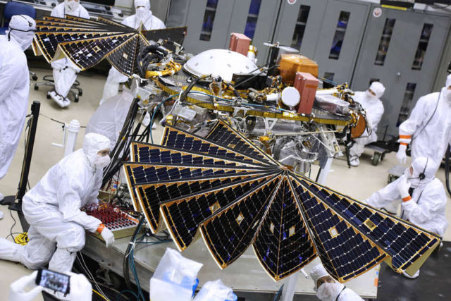 Testing the InSight Mars Lander's Solar Arrays