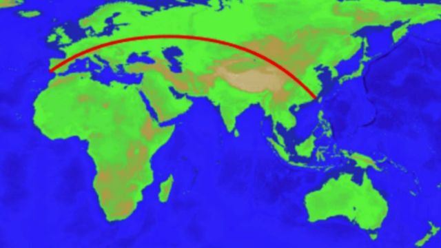 The Longest Straight path you could Travel