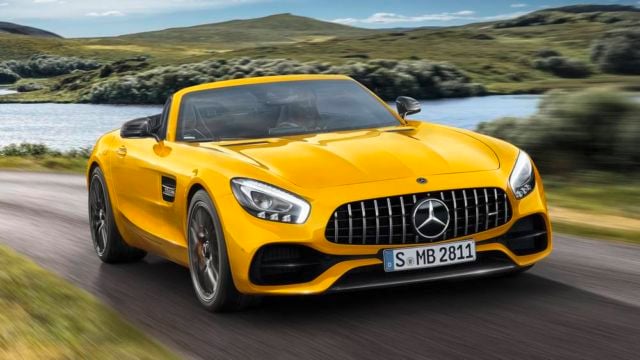 The new Mercedes-AMG GT S Roadster 