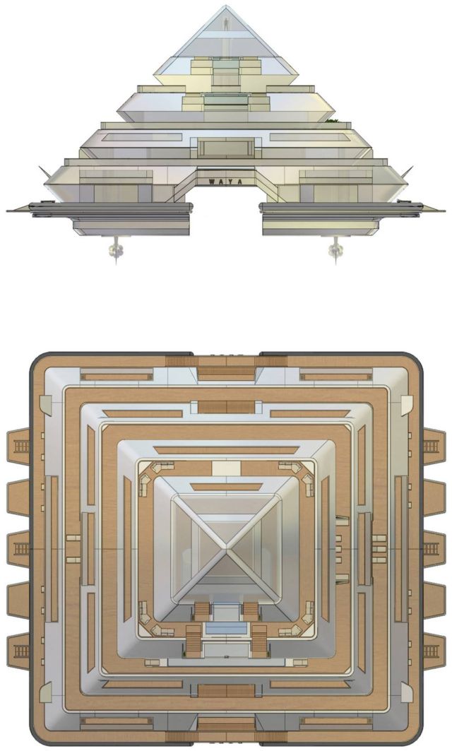 Waya modular Floating Pyramid (1)