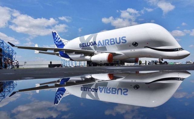 Airbus Beluga plane gets a makeover