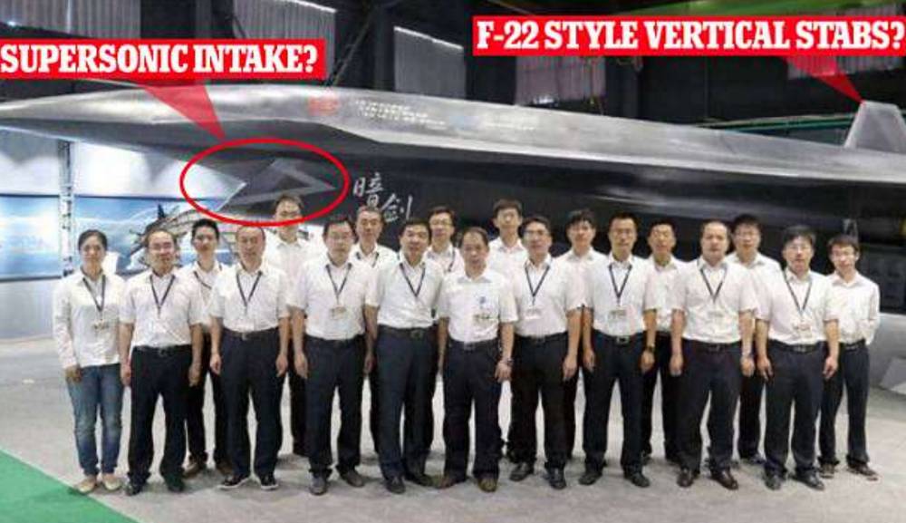 China unveils the Unmanned 'Dark Sword' Fighter Jet